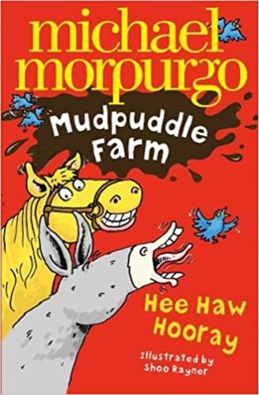 Book cover for "Hee-Haw Hooray!" by Michael Morpurgo