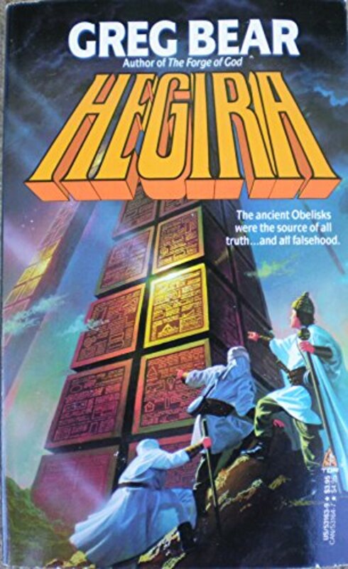 Book cover for "Hegira" by Greg Bear