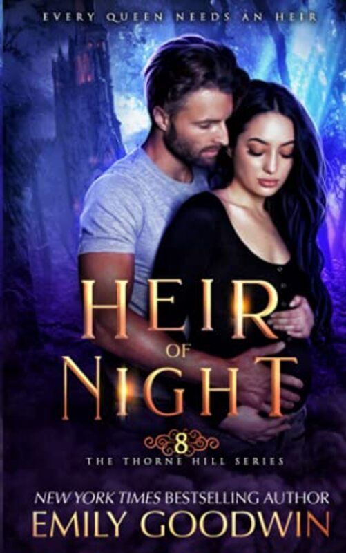 Book cover for "Heir of Night" by Emily Goodwin