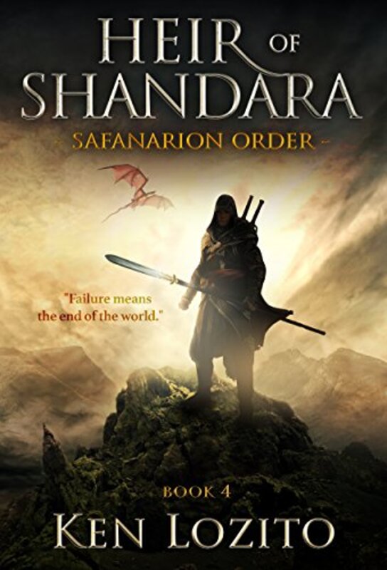 Book cover for "Heir of Shandara" by Ken Lozito