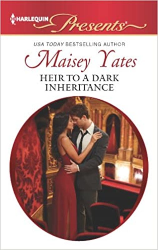 Book cover for "Heir to a Dark Inheritance" by Maisey Yates