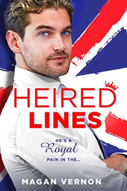 Book cover for "Heired Lines" by Magan Vernon