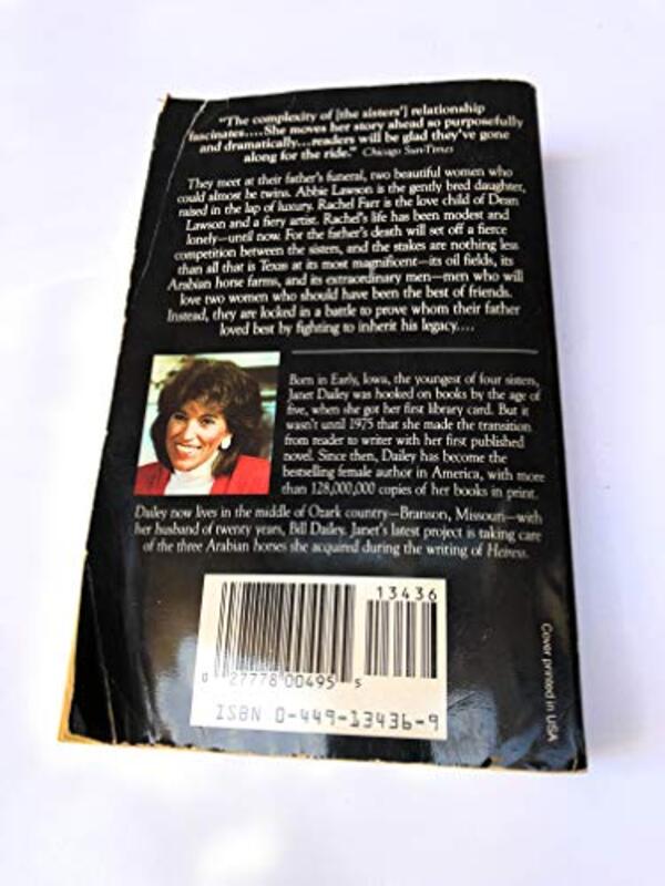 Book cover for "Heiress" by Janet Dailey