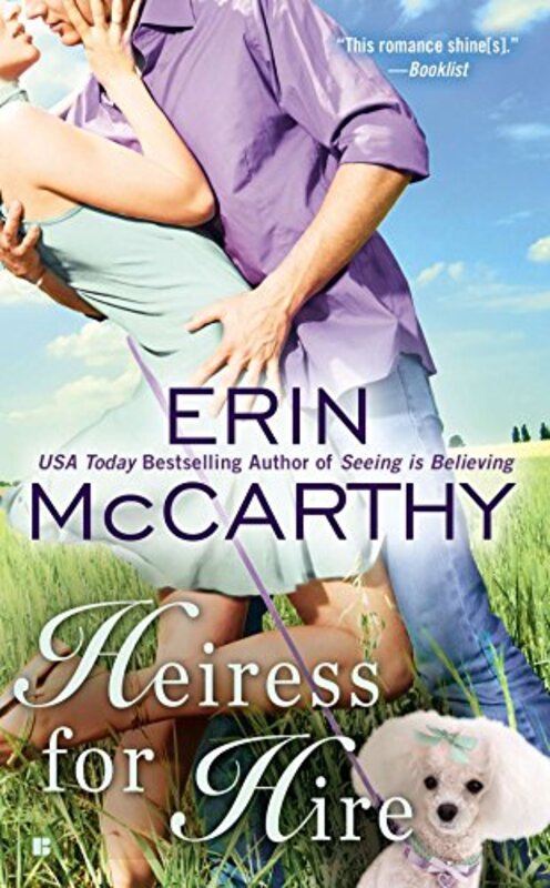 Book cover for "Heiress for Hire" by Erin McCarthy