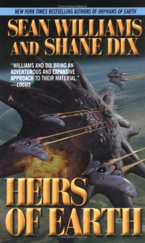 Book cover for "Heirs Of Earth" by Sean Williams