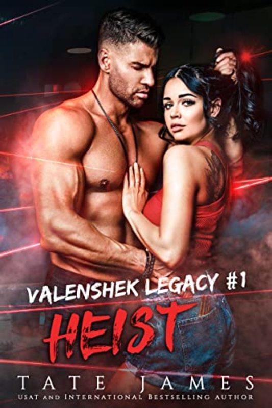 Book cover for "Heist" by Tate James