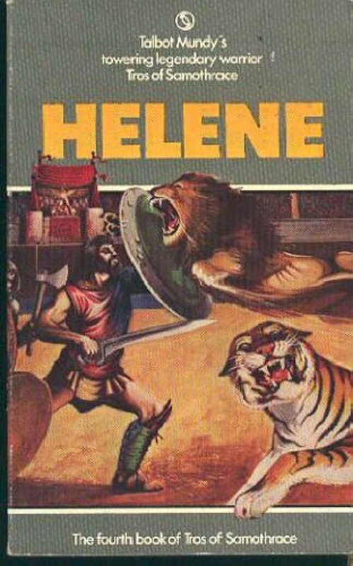 Book cover for "Helene" by Talbot Mundy