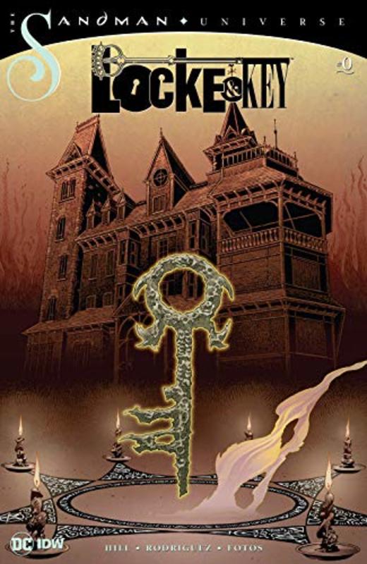 Book cover for "Locke & Key/Sandman: Hell & Gone #0"