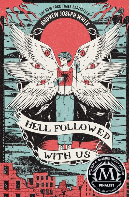 Book cover for "Hell Followed with Us" by Andrew Joseph White