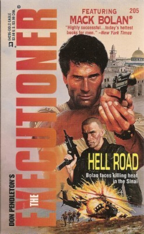 Book cover for "Hell Road" by Don Pendleton