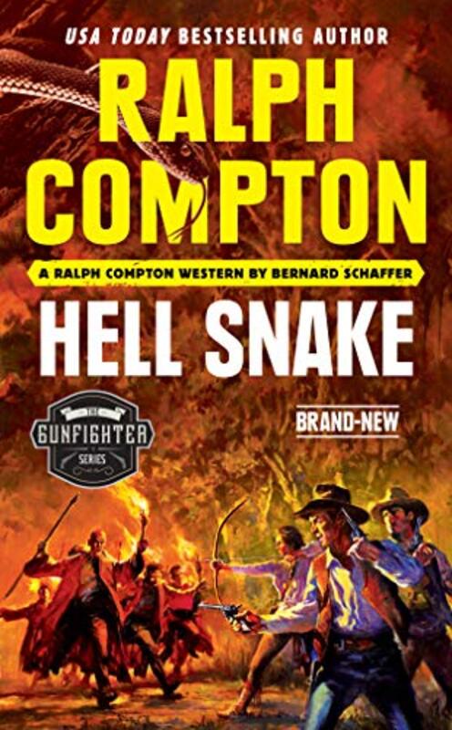 Book cover for "Hell Snake" by Ralph Compton