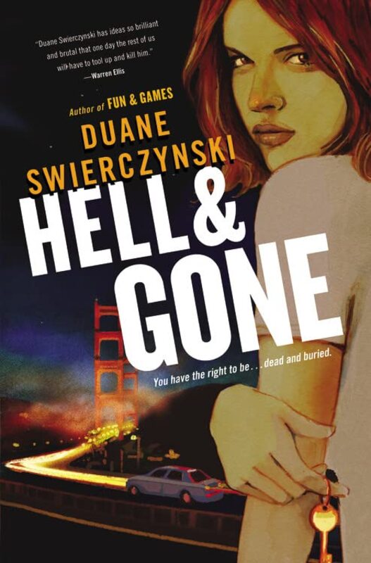 Book cover for "Hell and Gone" by Duane Swierczynski