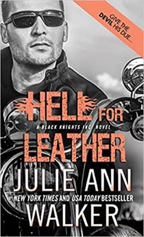 Book cover for "Hell for Leather" by Julie Ann Walker