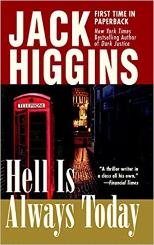 Book cover for "Hell is Always Today" by Jack Higgins