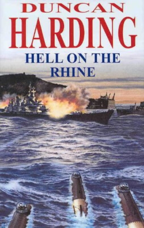 Book cover for "Hell on the Rhine" by Charles Whiting
