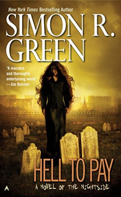 Book cover for "Hell to Pay" by Simon R Green