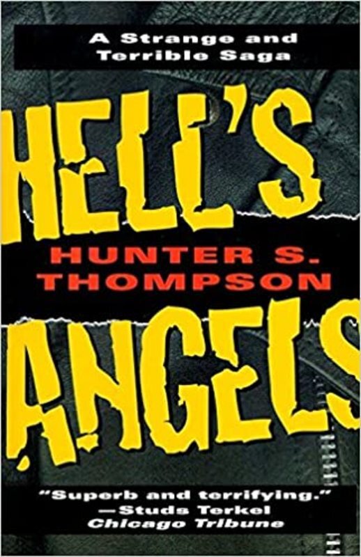 Book cover for "Hell's Angels" by Hunter S. Thompson