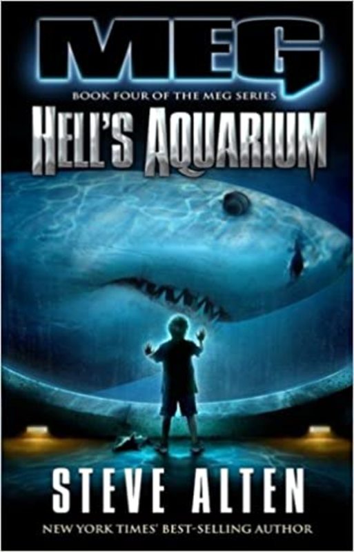 Book cover for "Hell's Aquarium" by Steve Alten