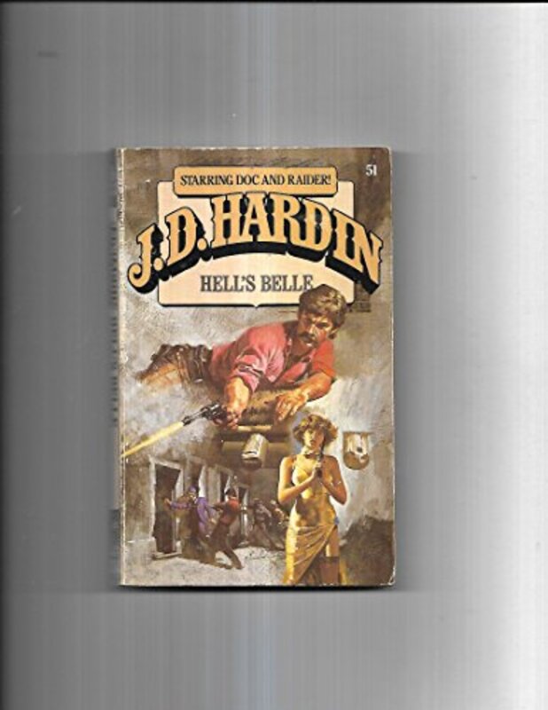 Book cover for "Hell's Belle" by JD Hardin