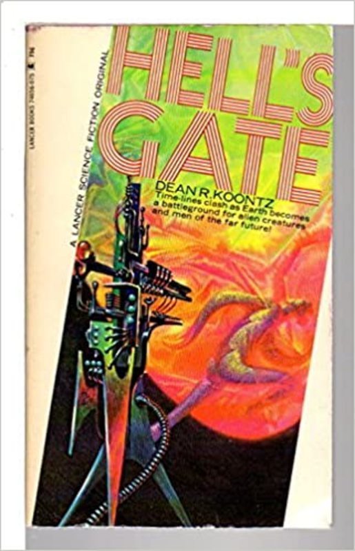 Book cover for "Hell's Gate" by Dean Koontz