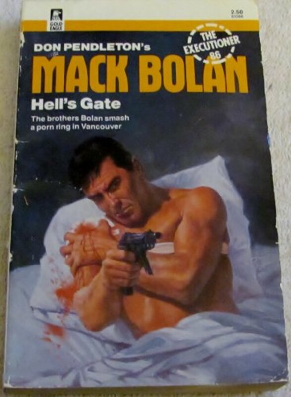 Book cover for "Hell's Gate" by Don Pendleton