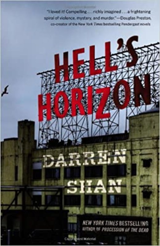 Book cover for "Hell's Horizon" by Darren Shan