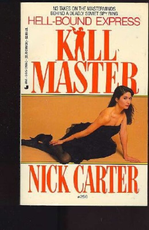 Book cover for "Hell-Bound Express" by Nick Carter