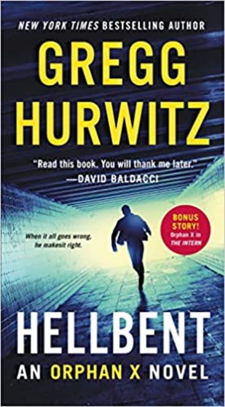Book cover for "Hellbent" by Gregg Hurwitz