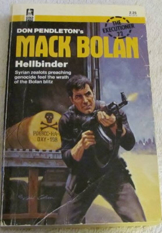 Book cover for "Hellbinder" by Don Pendleton
