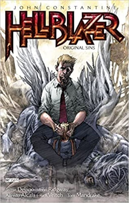 Book cover for "Hellblazer" by Jamie Delano