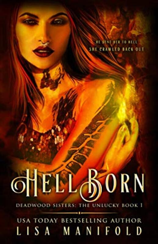 Book cover for "Hellborn" by Lisa Manifold
