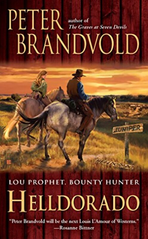 Book cover for "Helldorado" by Peter Brandvold