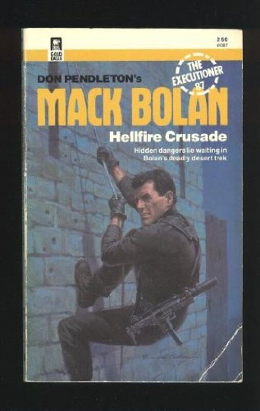 Book cover for "Hellfire Crusade" by Don Pendleton
