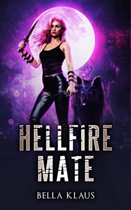 Book cover for "Hellfire Mate" by Bella Klaus