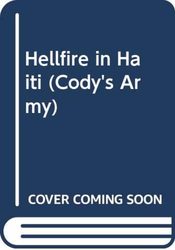 Book cover for "Hellfire in Haiti" by Stephen Mertz