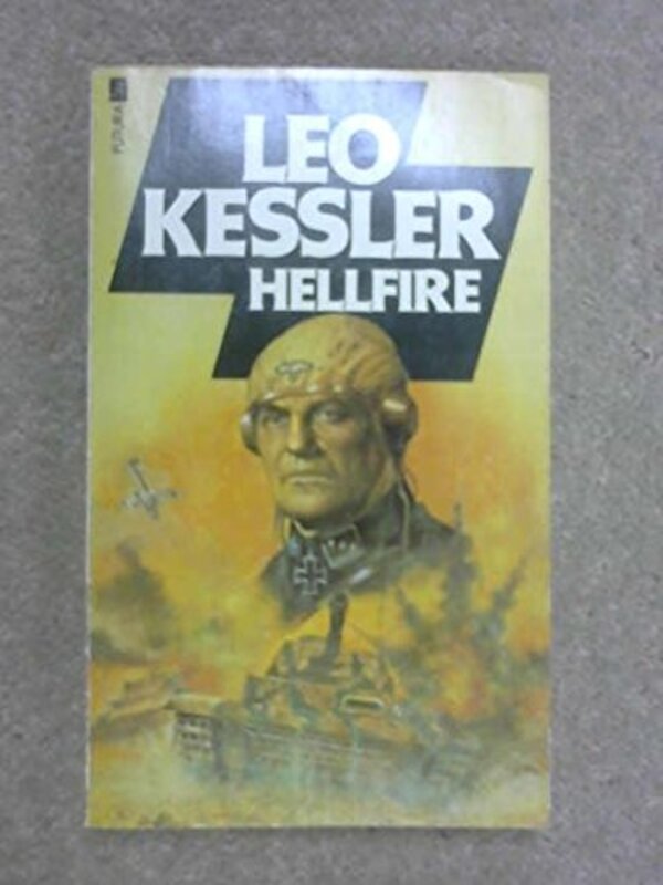Book cover for "Hellfire." by Leo Kessler