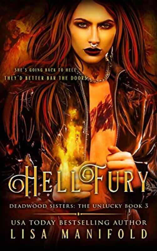 Book cover for "Hellfury" by Lisa Manifold