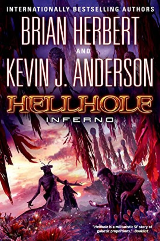 Book cover for "Hellhole Inferno" by Kevin J Anderson