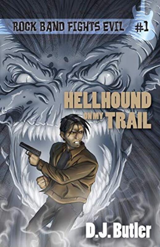 Book cover for "Hellhound on My Trail" by DJ Butler