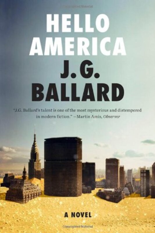 Book cover for "Hello America" by JG Ballard