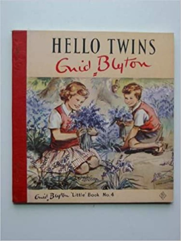 Book cover for "Hello Twins" by Enid Blyton