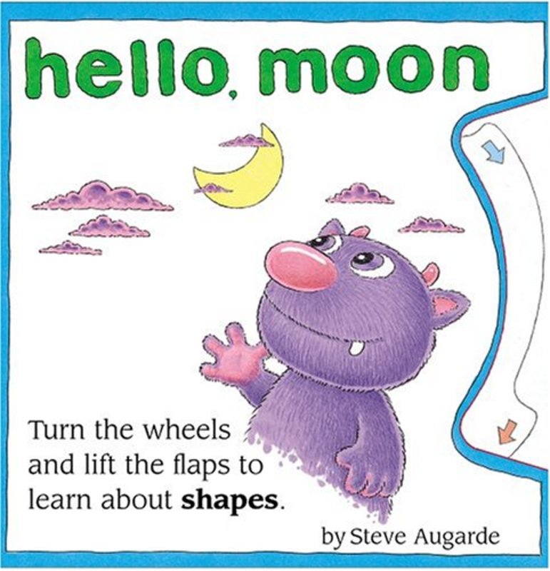 Book cover for "Hello, Moon" by Steve Augarde