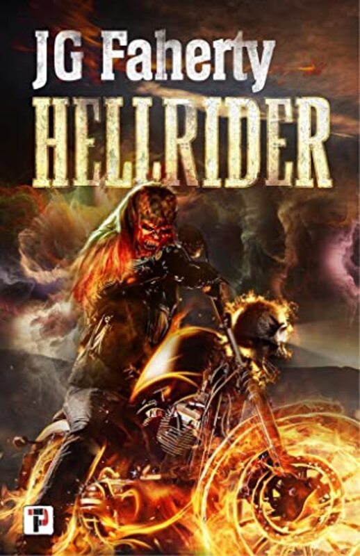 Book cover for "Hellrider" by JG Faherty