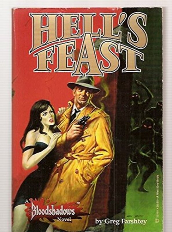 Book cover for "Hells Feast" by Greg Farshtey