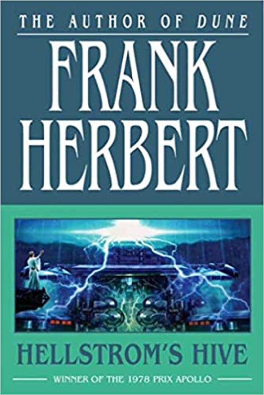 Book cover for "Hellstrom's Hive" by Frank Herbert