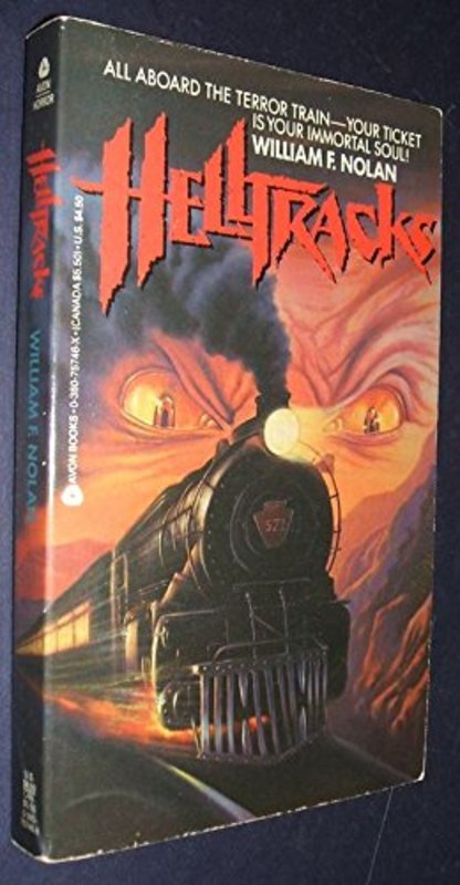 Book cover for "Helltracks" by William Nolan