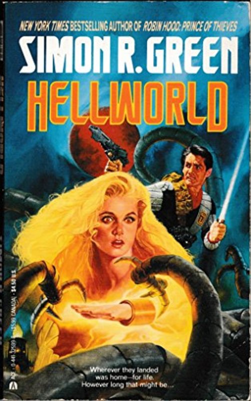 Book cover for "Hellworld" by Simon R Green