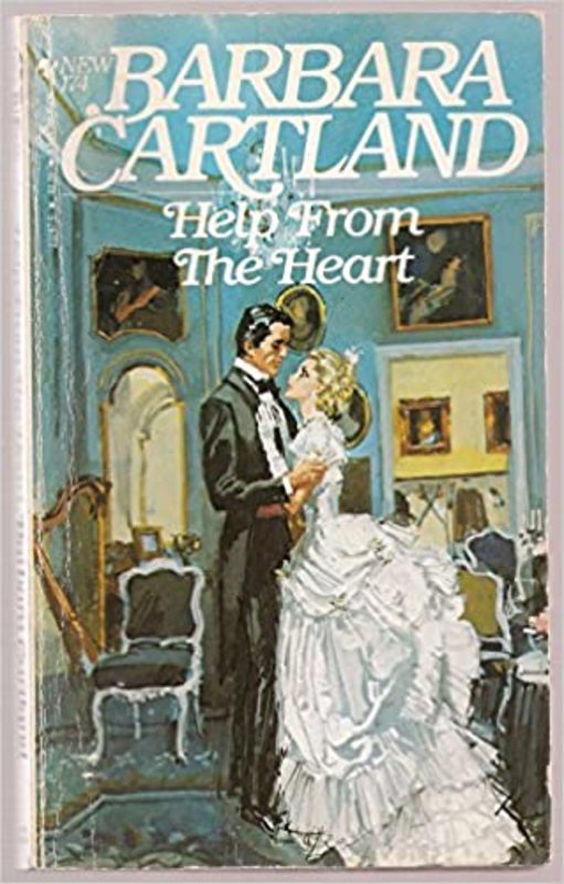 Book cover for "Help From The Heart" by Barbara Cartland