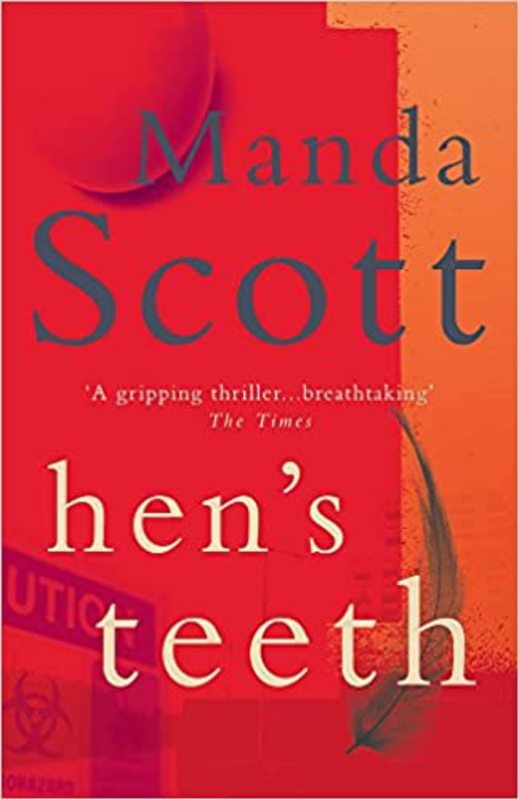 Book cover for "Hen's Teeth" by Manda Scott