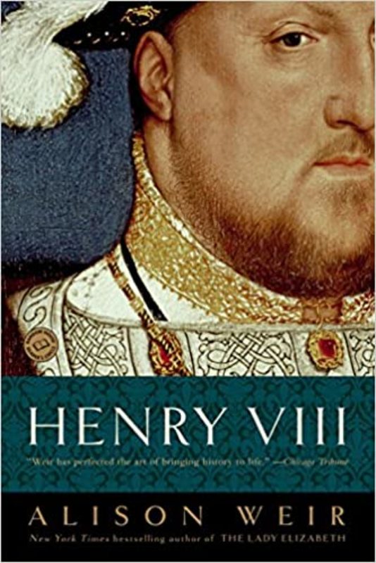 Book cover for "Henry VIII" by Alison Weir